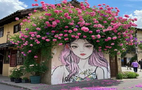 庆元怎么设计网红打卡墙绘