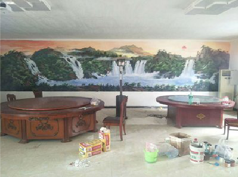 庆元墙绘-写实风景